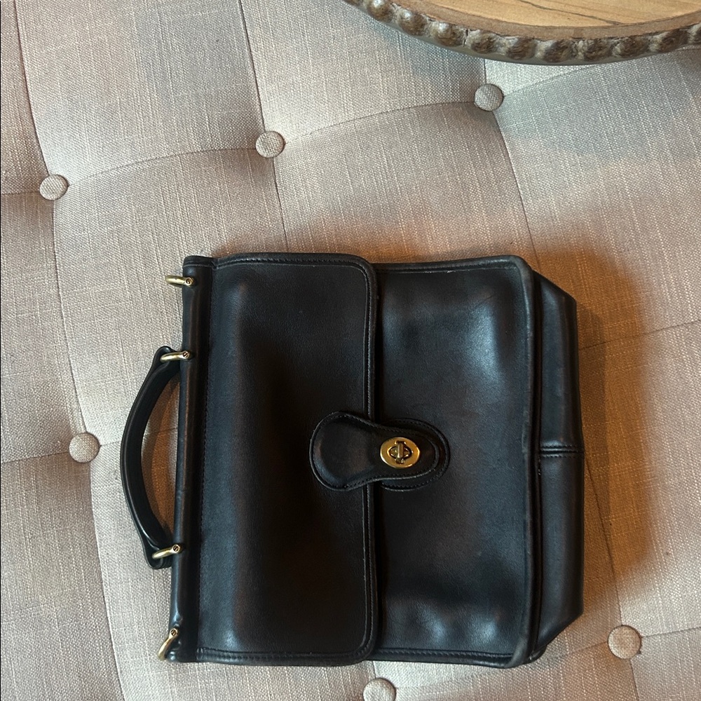 Coach Vintage Willis Bag in Black Style No. HNC 9927 - Picture 2 of 12